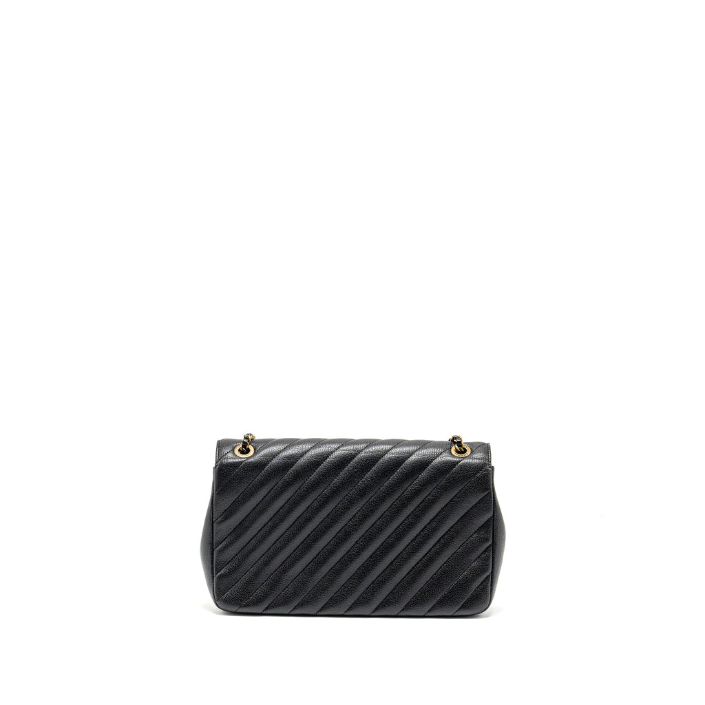 chanel-small-diagnoal-flap-bag-goatskin-black-ghw