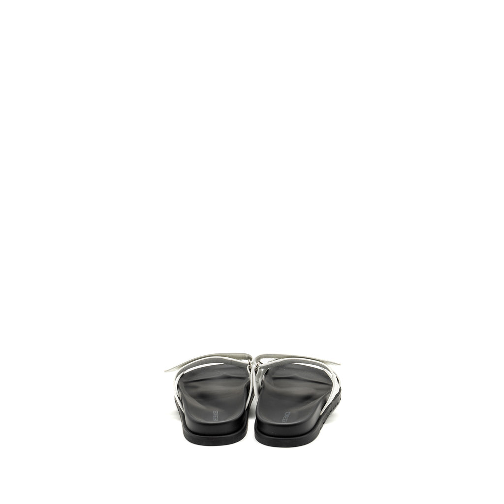 hermes-size-39-chypre-sandal-calfski-white-black