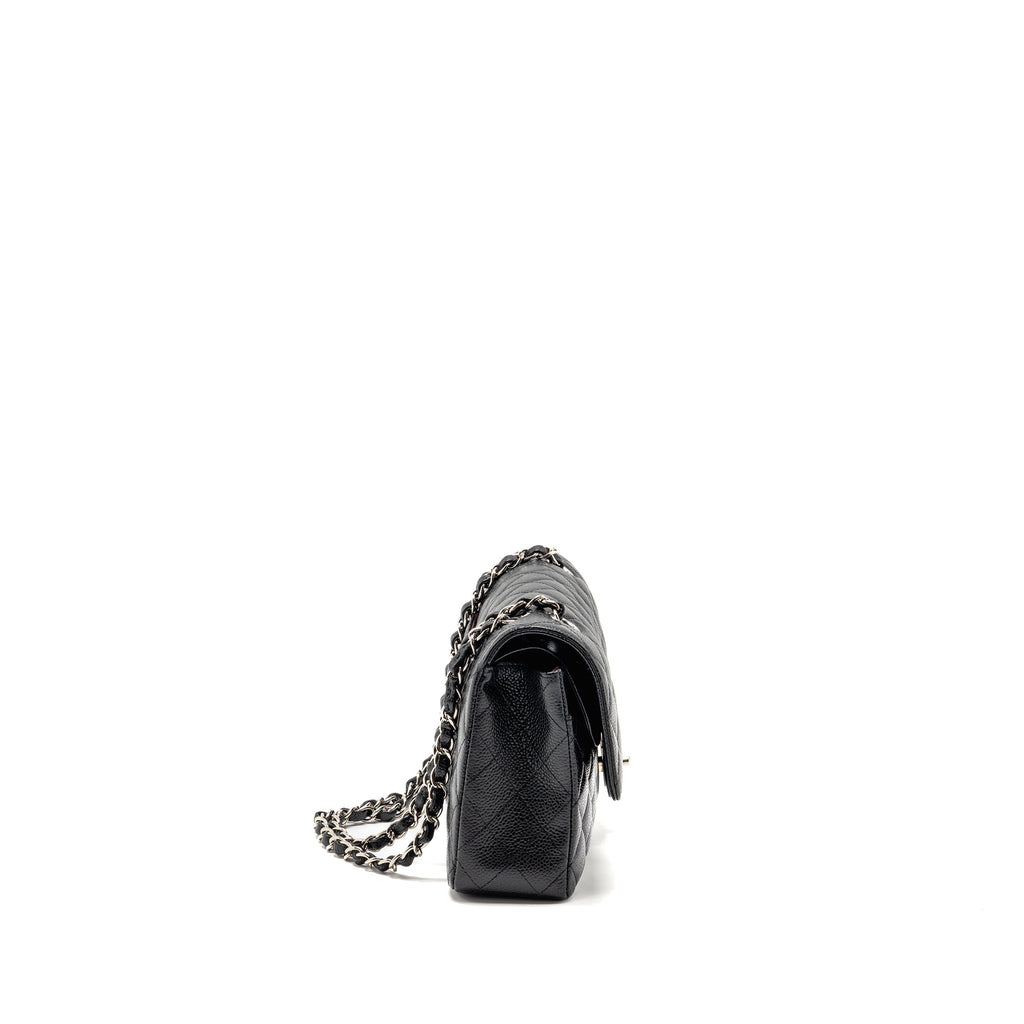chanel-medium-classic-double-flap-bag-caviar-black-shw-copy-5