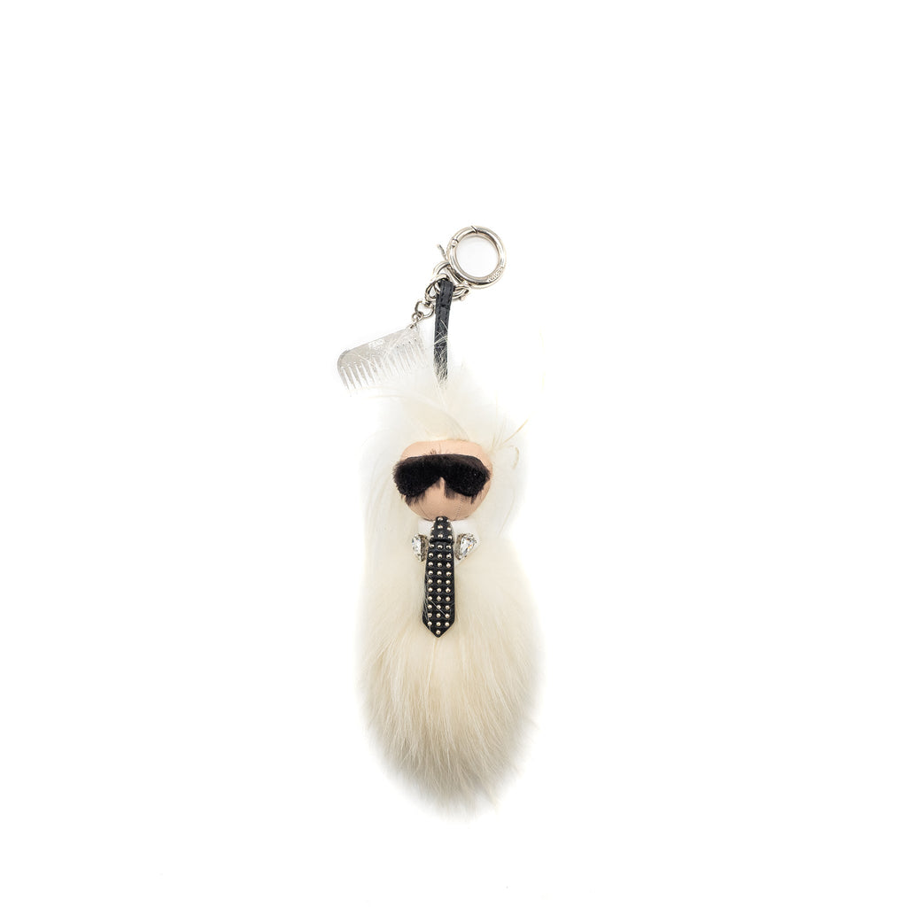 fendi-karl-lagerfeld-keyring-charm-black-and-white-fur-shw