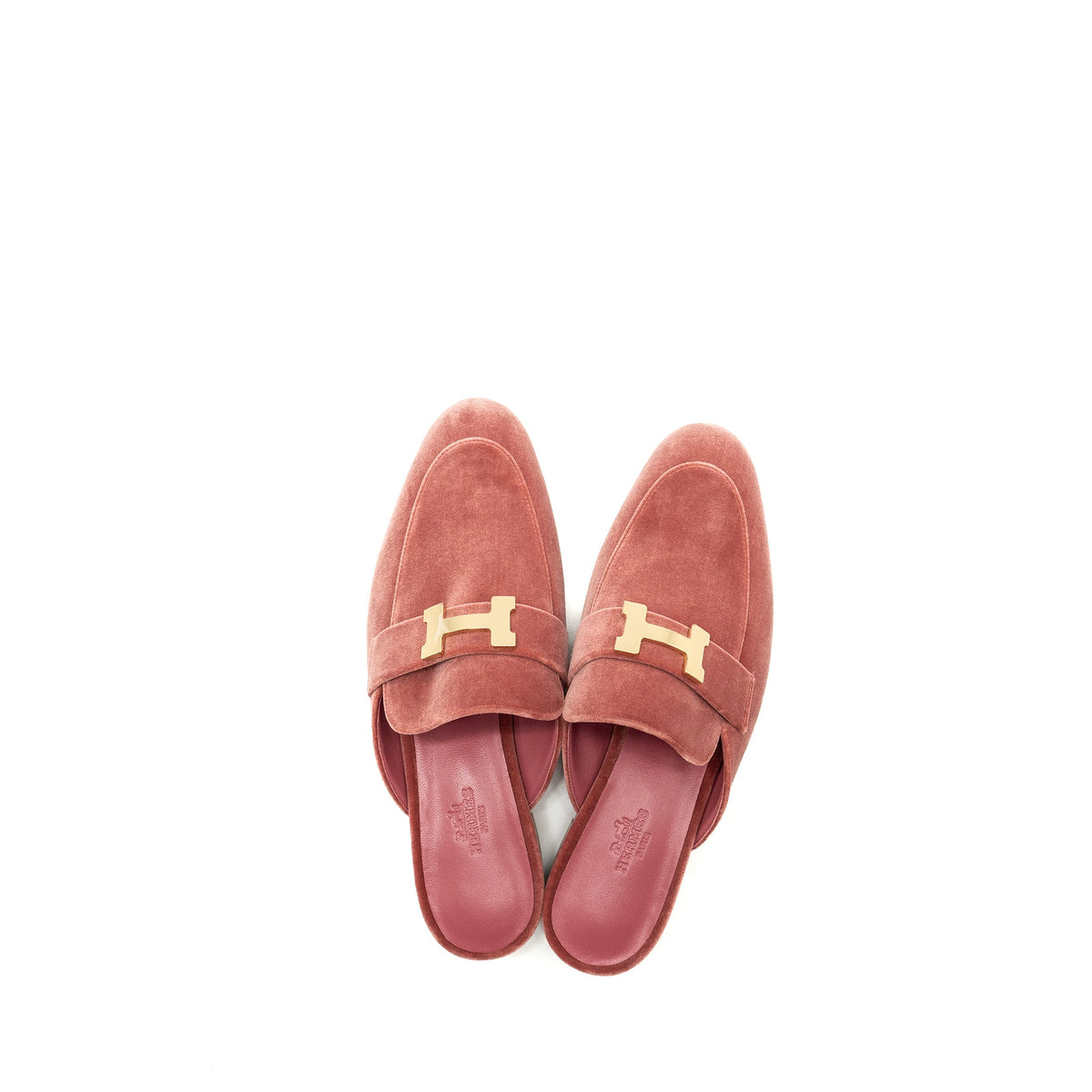 hermes-size-37-5-trocadero-h-logo-buckle-mule-slides-velvet-rose-poudre-ghw-copy