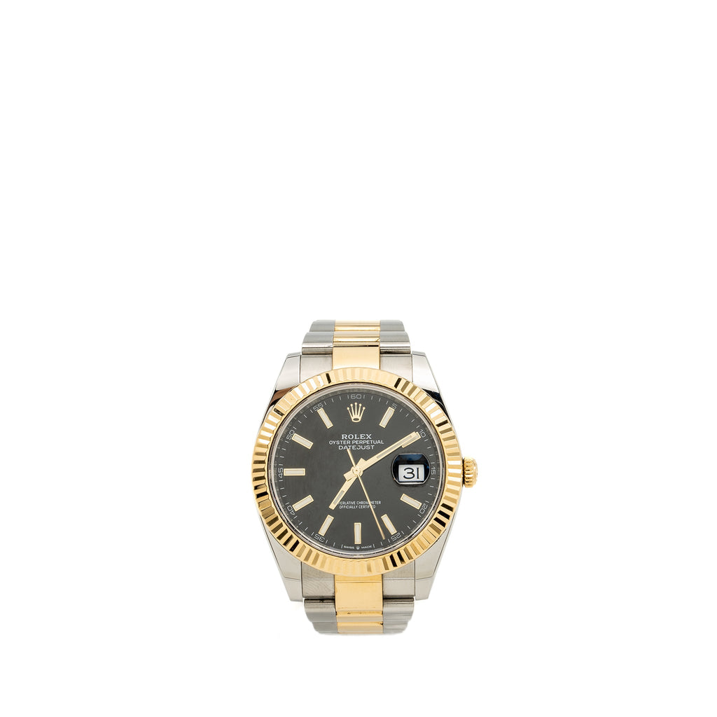 rolex-datejust-41-oystersteel-yellow-gold-bright-black-dial-oyster-bracelet-model-126333