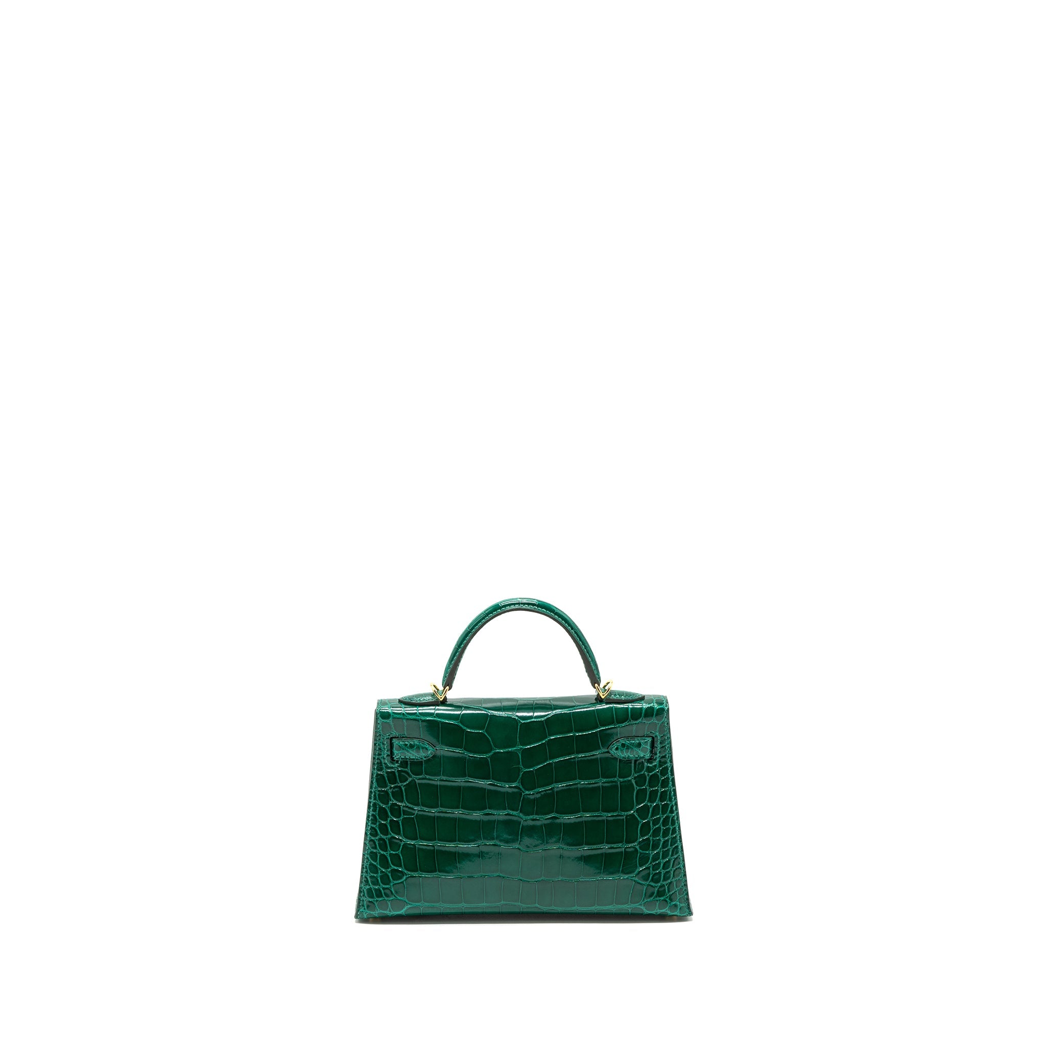 hermes-mini-kelly-ii-alligator-mississippiensis-lisse-6q-vert-emeraude-ghw-stamp-z