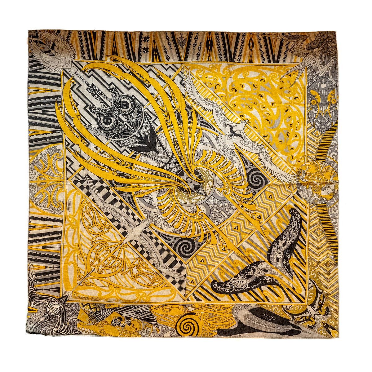 hermes-140cm-cashmere-and-silk-scarf-kara-ora-multicolor-yellow-grey-beige