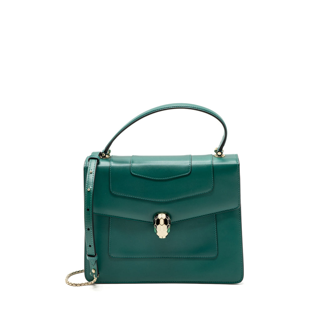bvlgari-top-handle-serpenti-bag-calfskin-green-lghw