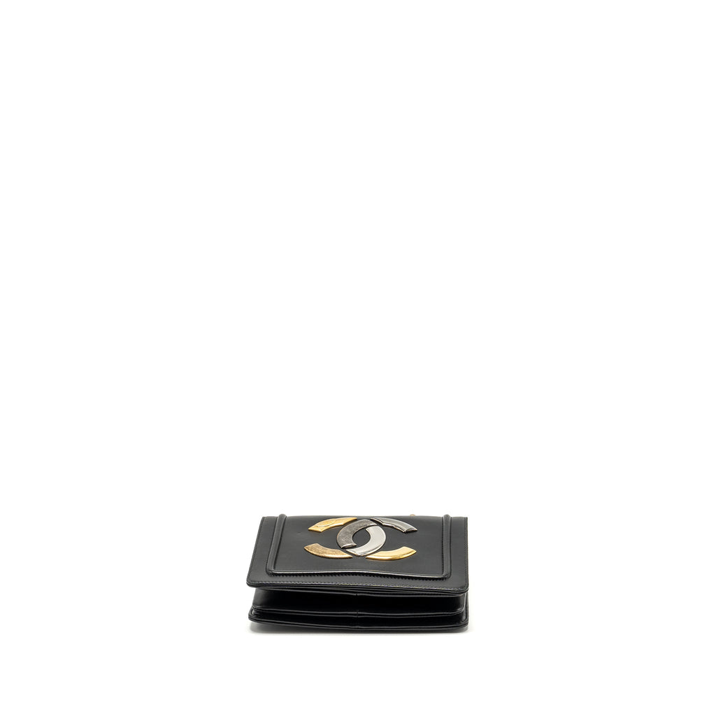 chanel-cc-logo-square-flap-bag-lambskin-black-shw-copy
