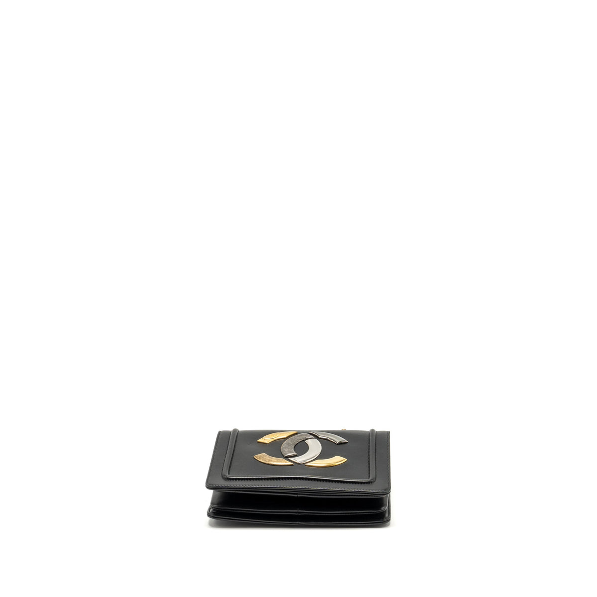 chanel-cc-logo-square-flap-bag-lambskin-black-shw-copy