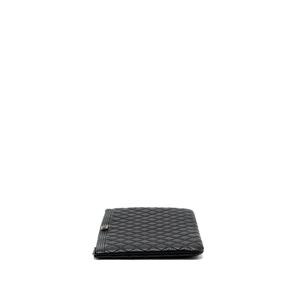 chanel-black-computer-case