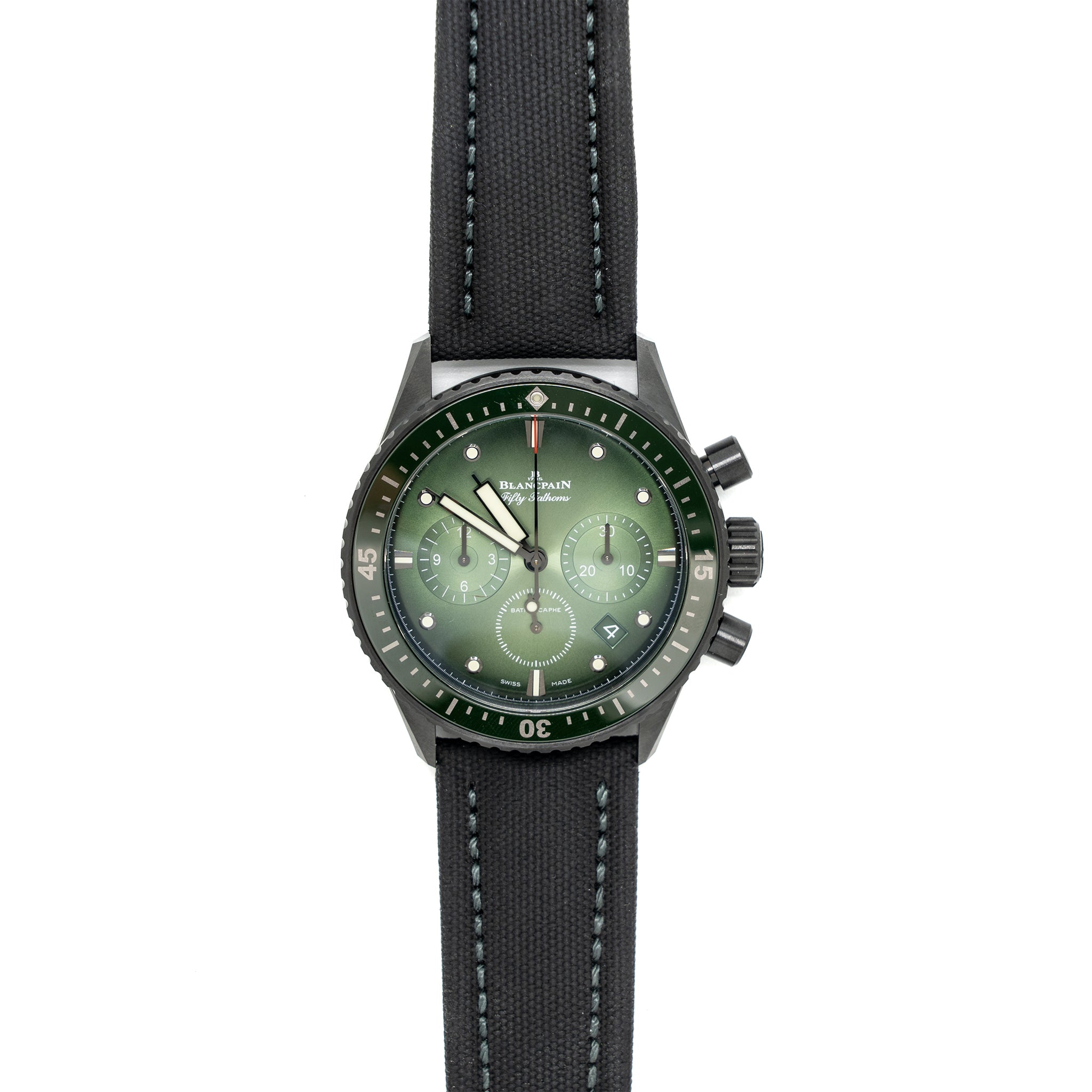 blancpain-fifty-fathoms-bathyscaphe-chronograph-flyback-green-dial-model-5200-0153-b52a-1