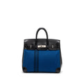 hermes-vintage-birkin-had-28-toile-potamus-black-blue-shw-stamp-square-j