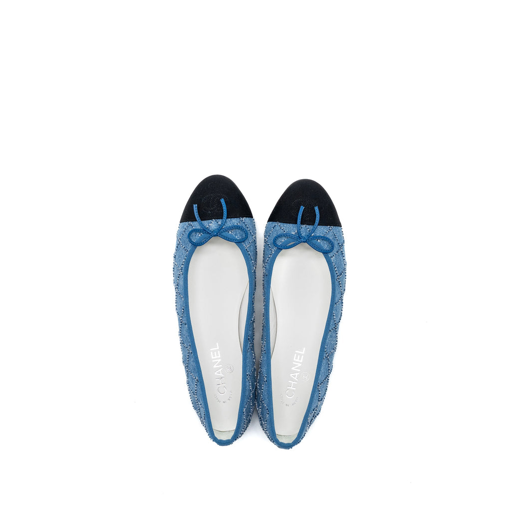 chanel-size-41-5-ballerina-flat-shoes-denim-blue-black