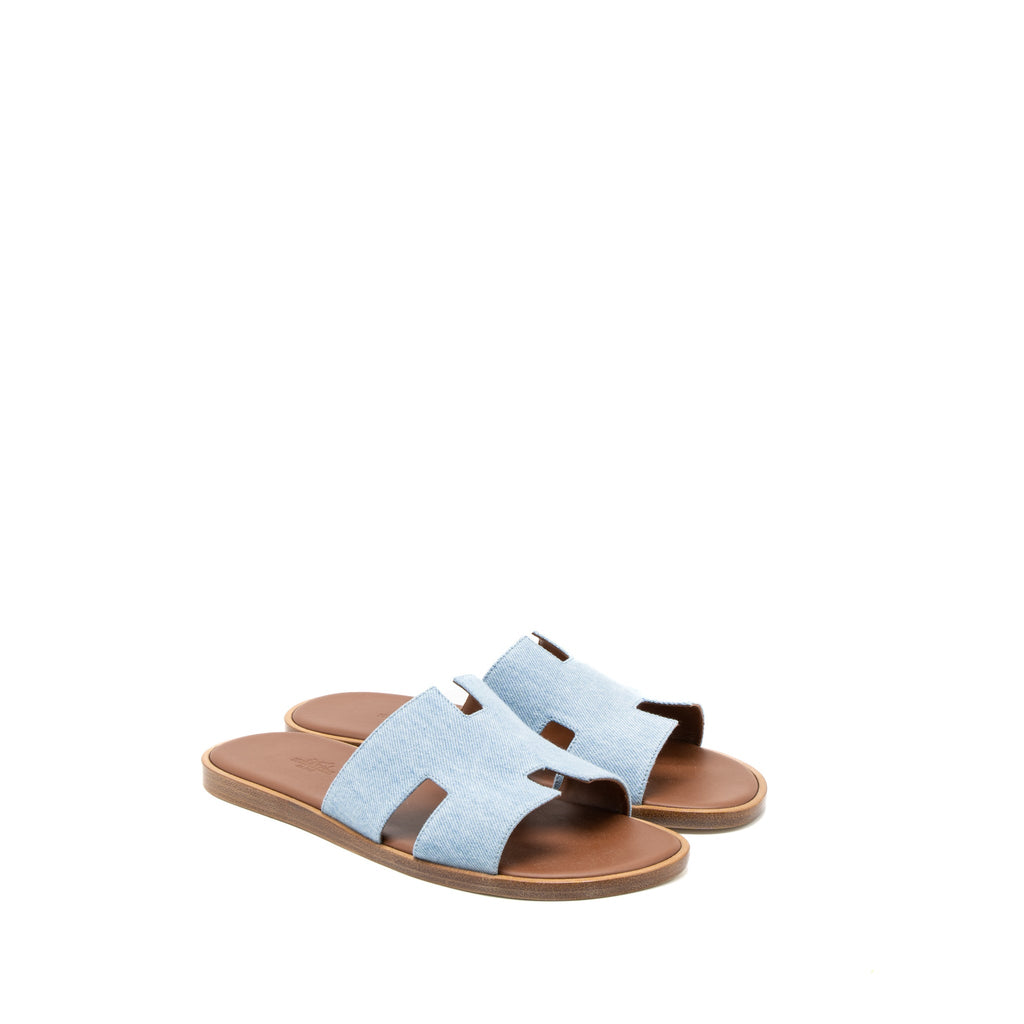 hermes-size-42-izmier-sandal-denim-clair-copy