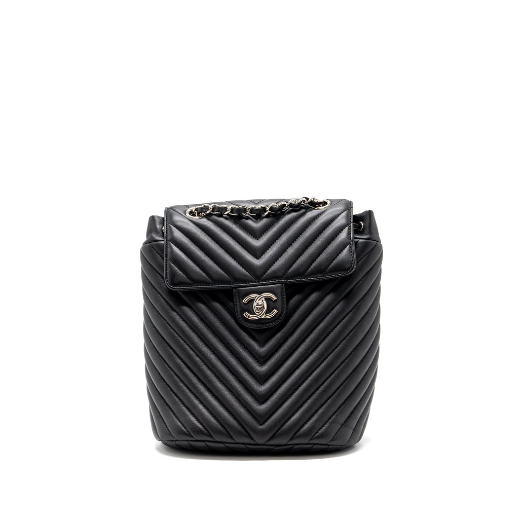 chanel-small-urban-spirit-backpack-chevron-calfskin-black-shw-copy