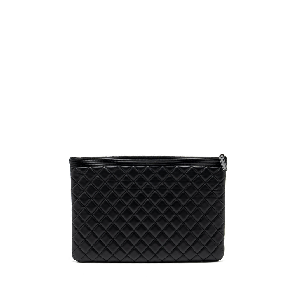 chanel-black-computer-case