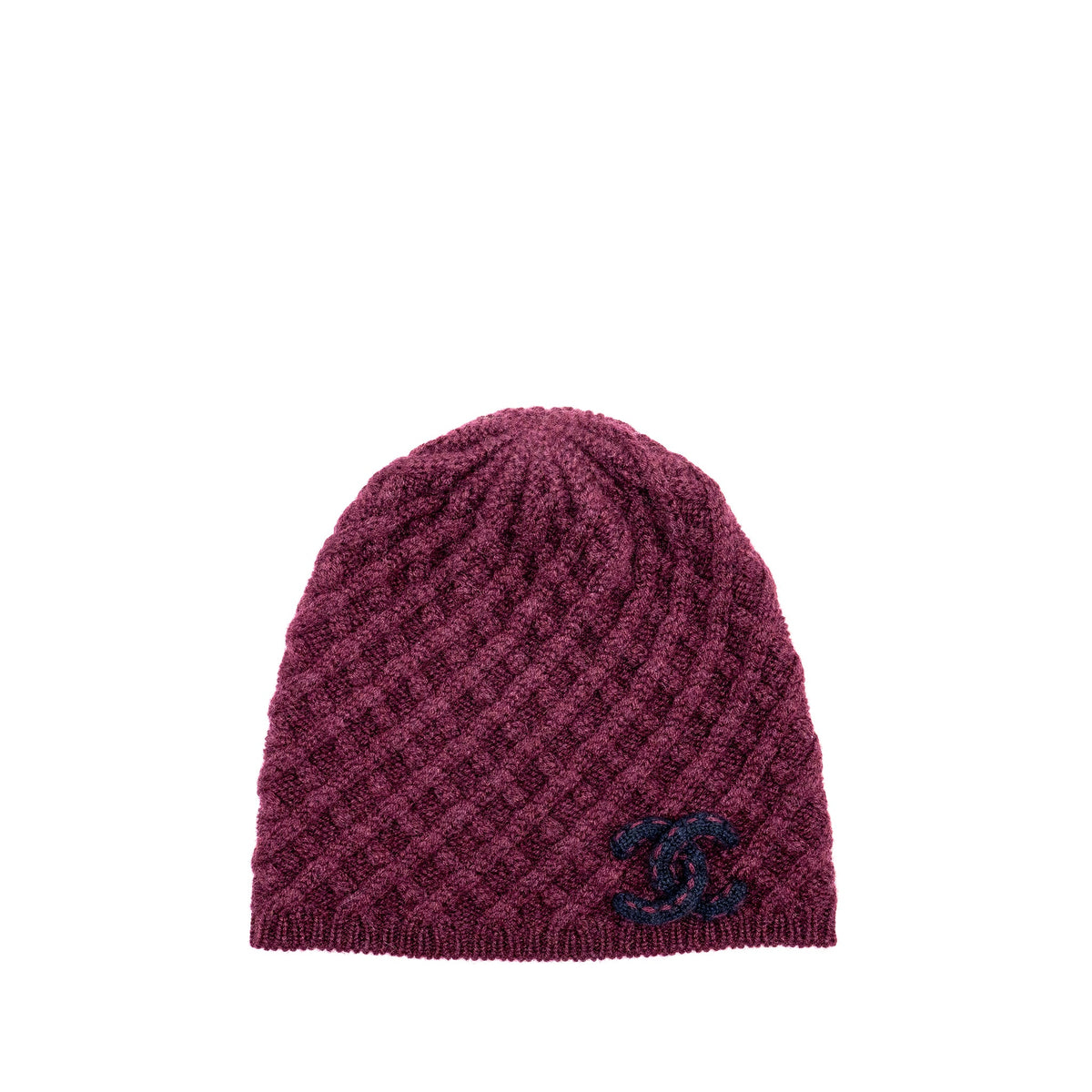 chanel-beanie-hat-cashmere-burgundy-navy