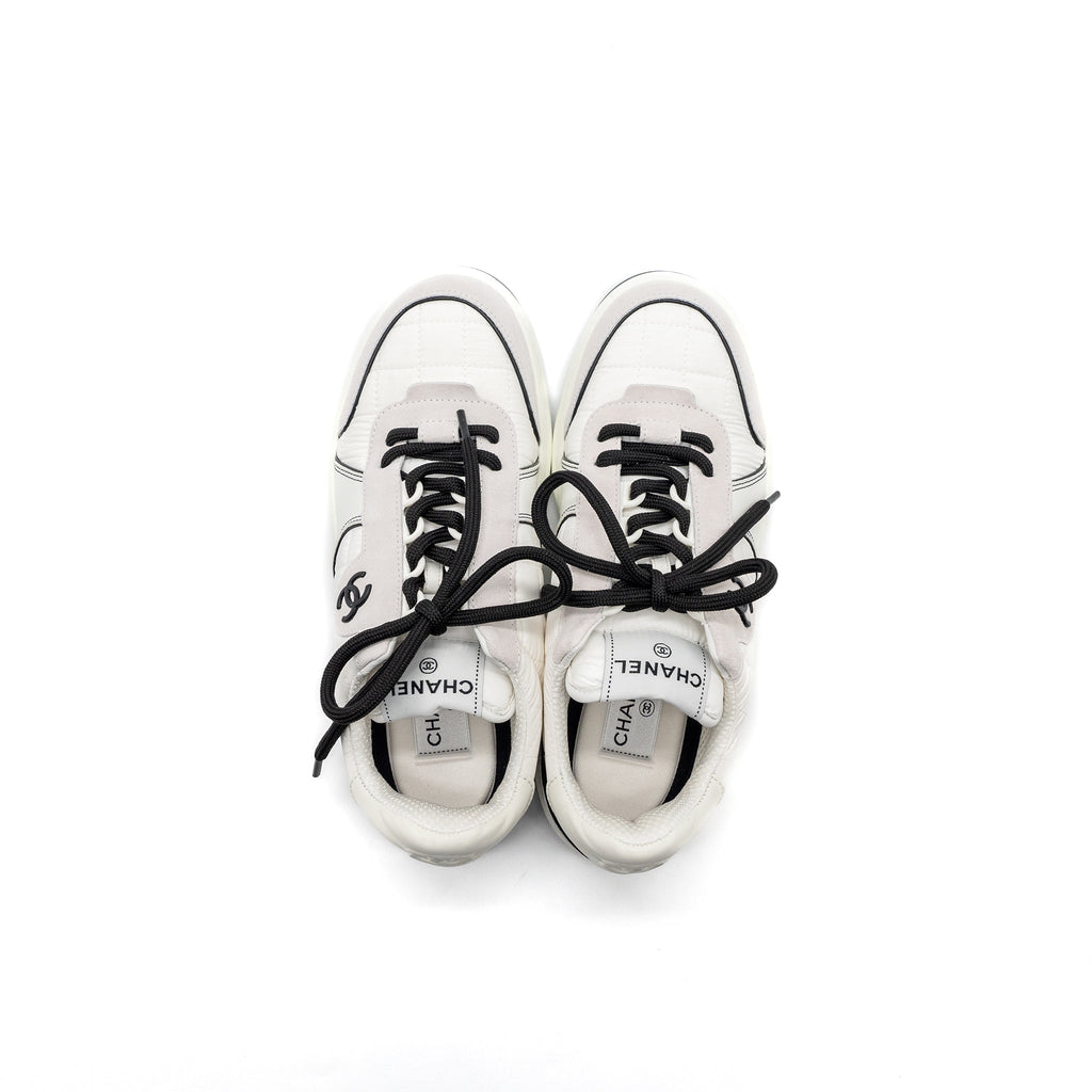 chanel-size-38-5-sneakers-multicolor-black-white-light-grey