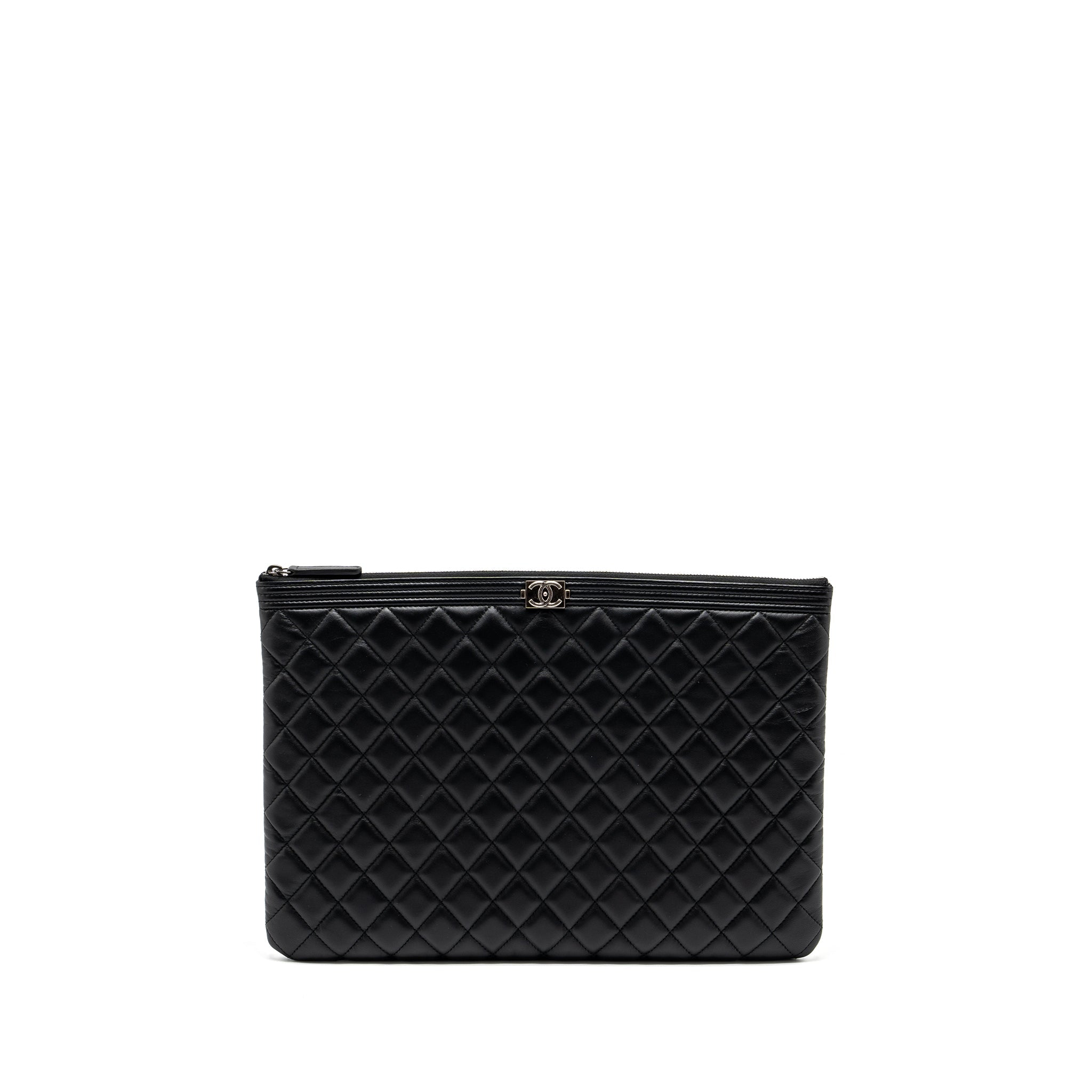 chanel-black-computer-case