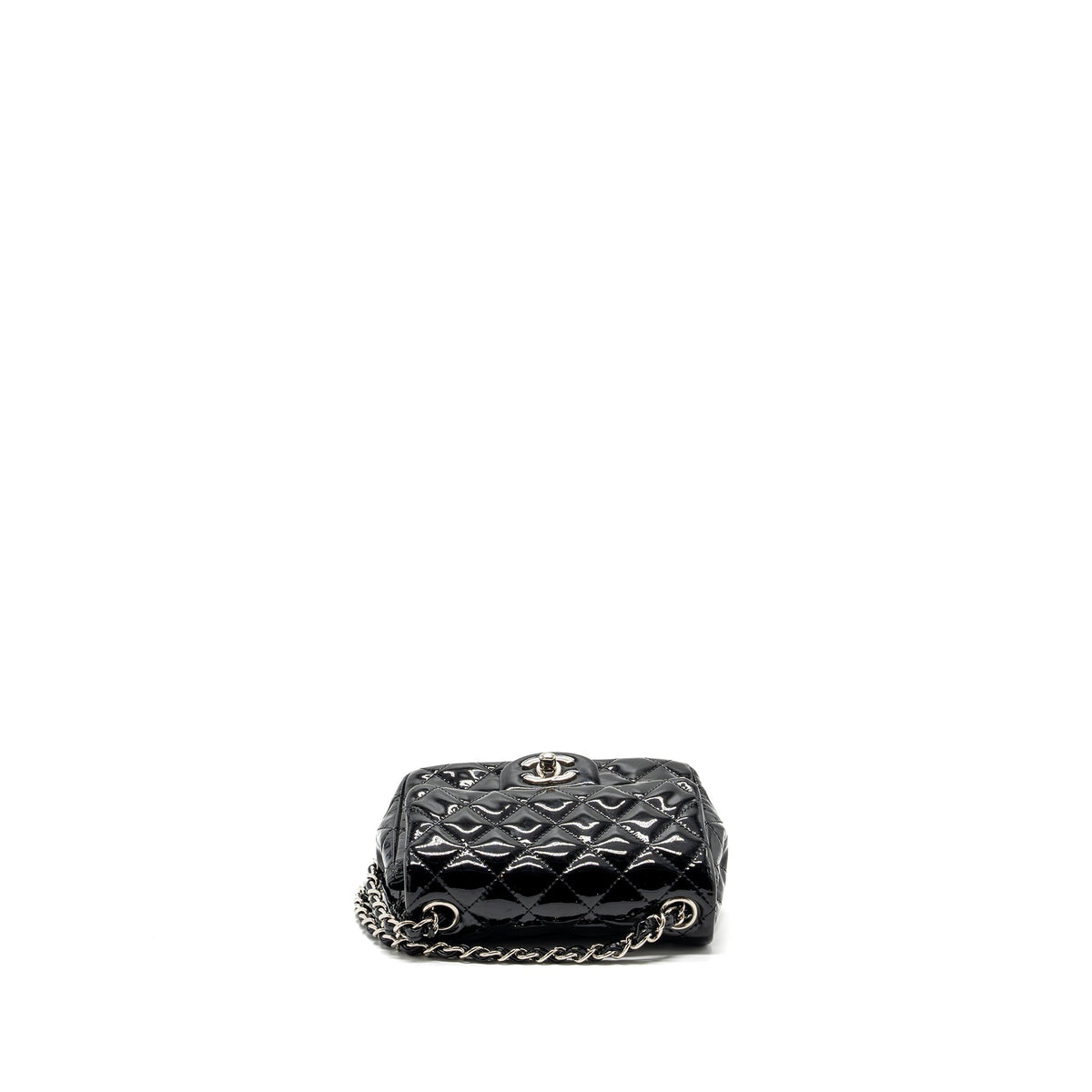 chanel-classic-mini-square-flap-bag-patent-black-shw