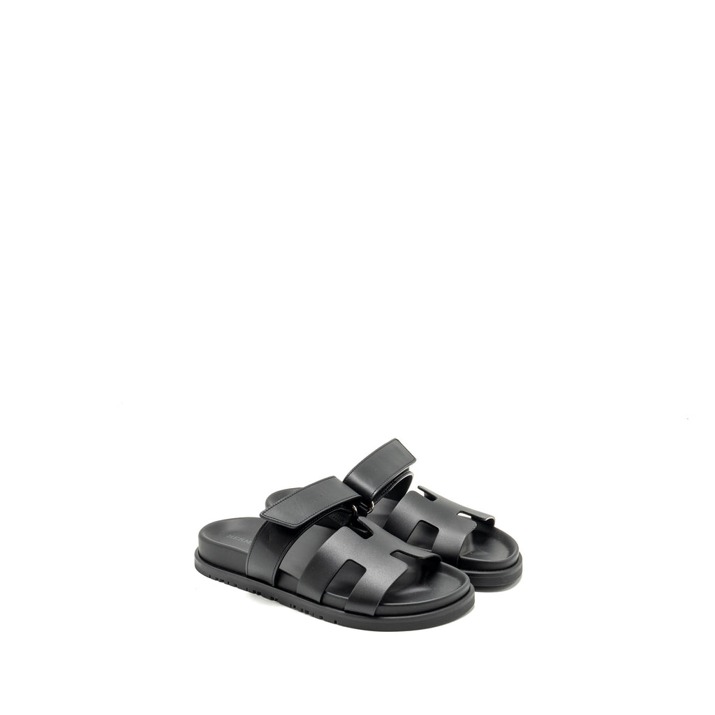 hermes-size-36-5-chypre-sandals-leather-black