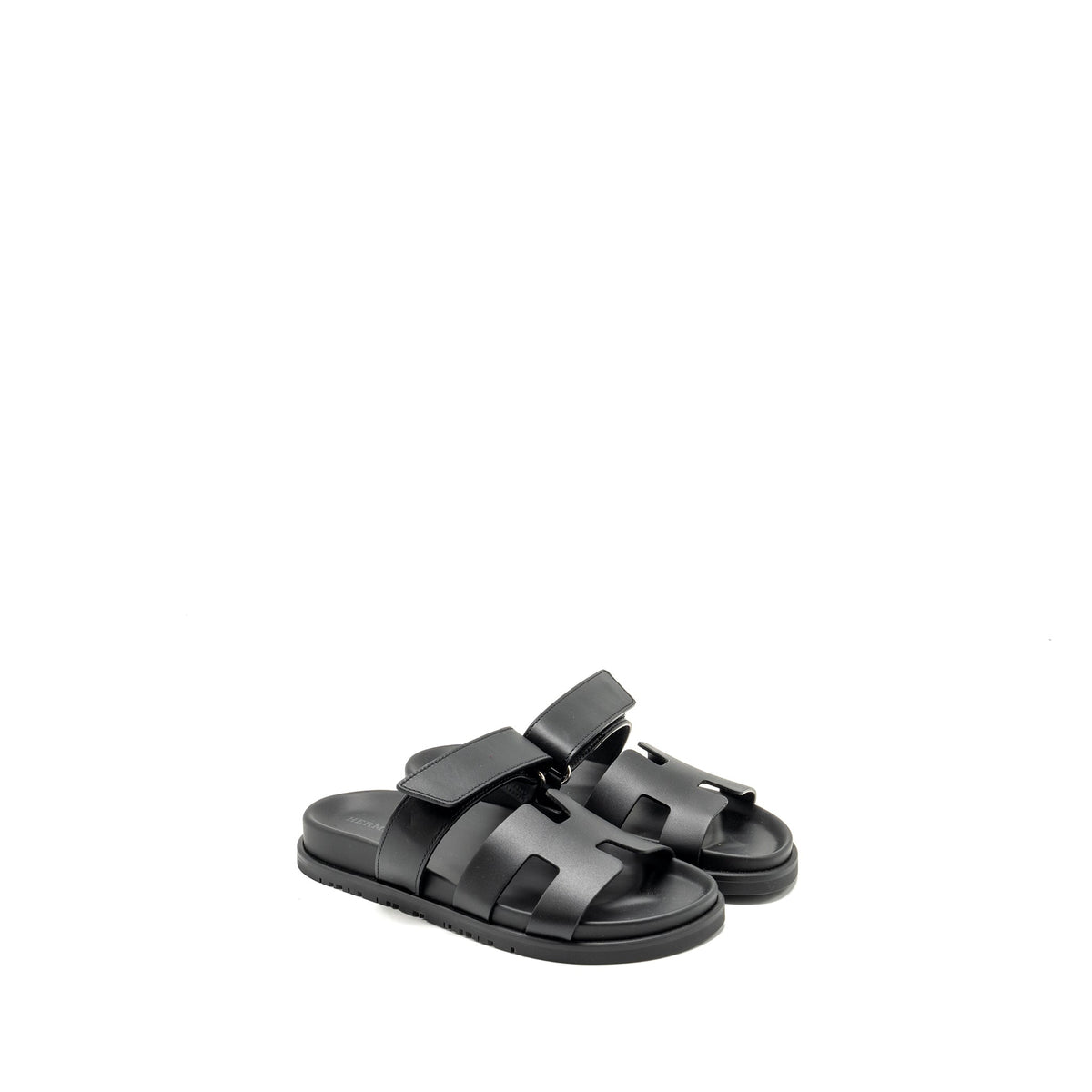 hermes-size-36-5-chypre-sandals-leather-black