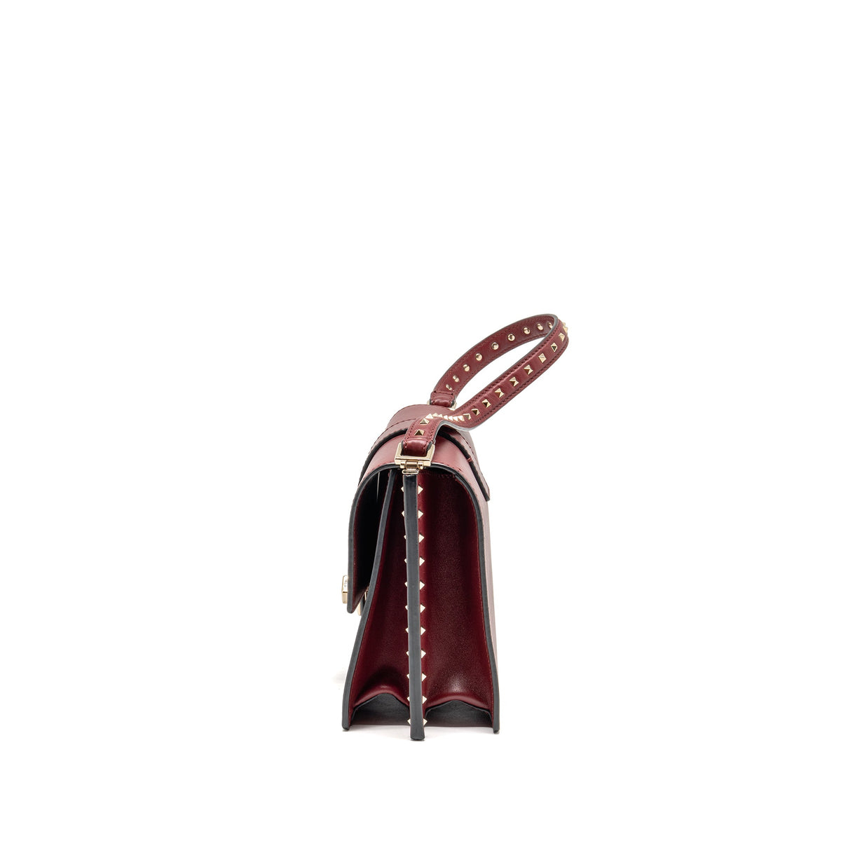 valentino-garavani-rockstud-flap-bag-calfskin-red-ghw-copy