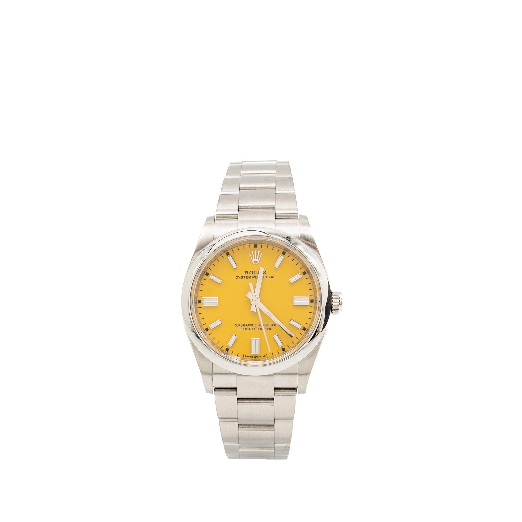 rolex-oyster-perpetual-36mm-oystersteel-yellow-dial-model-126000
