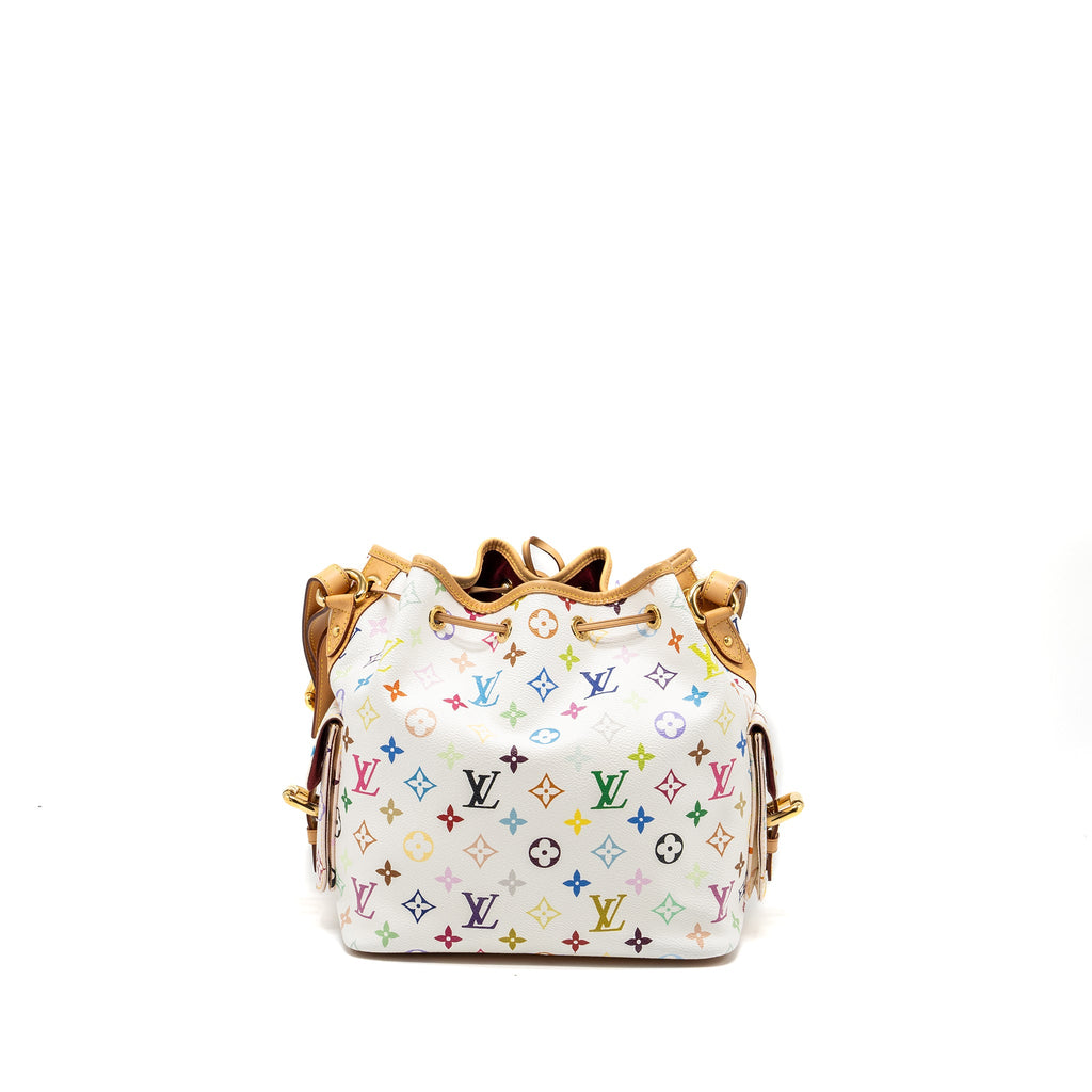 louis-vuitton-petit-noe-white-multicolour-monogram-canvas-ghw