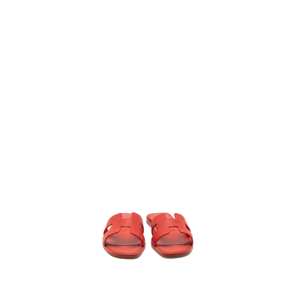 hermes-size-36-oran-sandals-box-red