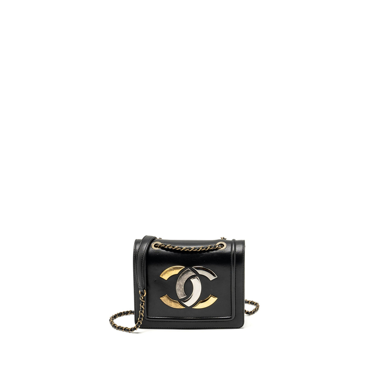 chanel-cc-logo-square-flap-bag-lambskin-black-shw-copy