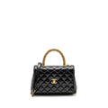 chanel-detailed-metal-handle-small-coco-handle-flap-bag-calfskin-black-ghw-microchip