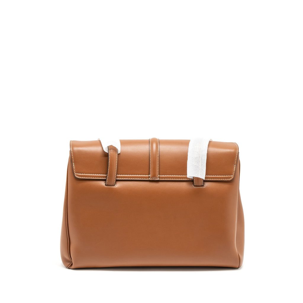 celine-16-medium-soft-calfskin-tan-ghw