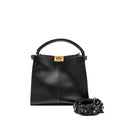 fendi-peekaboo-x-lite-medium-calfskin-black-ghw-with-flowerland-strap-copy-1