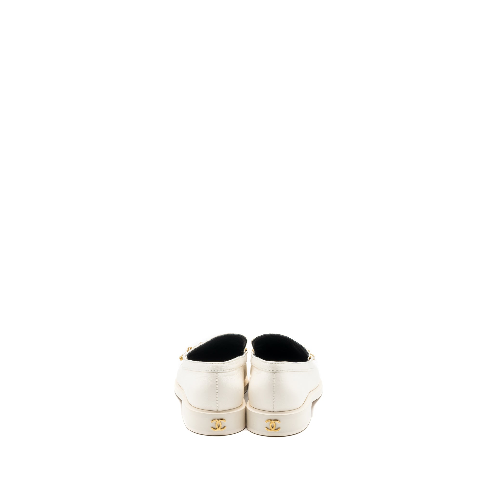 chanel-size-39-loafer-with-charm-leather-white-ghw