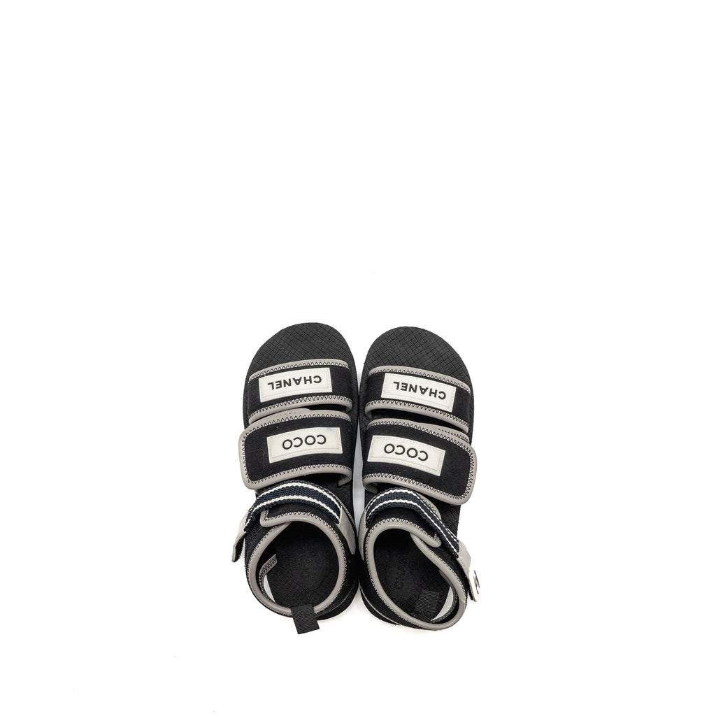 chanel-size-36-jersey-coco-strap-sandals-black-white