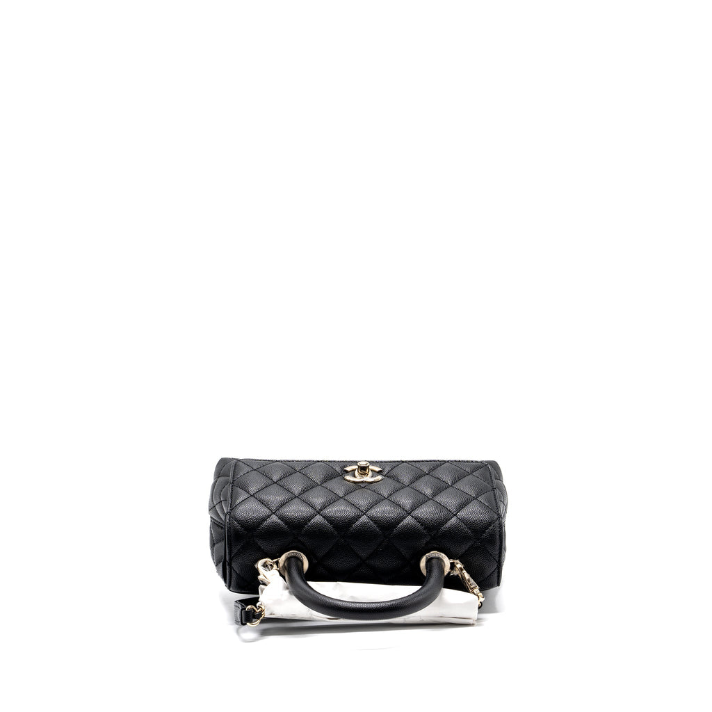 chanel-small-coco-handle-caviar-black-lghw-microchip-11