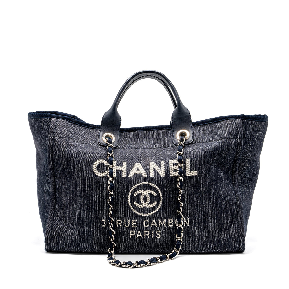 chanel-deauville-tote-bag-canvas-blue-denim-shw