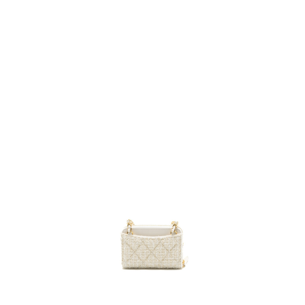 chanel-mini-bow-card-holder-with-chain-tweed-white-lghwmicrochip