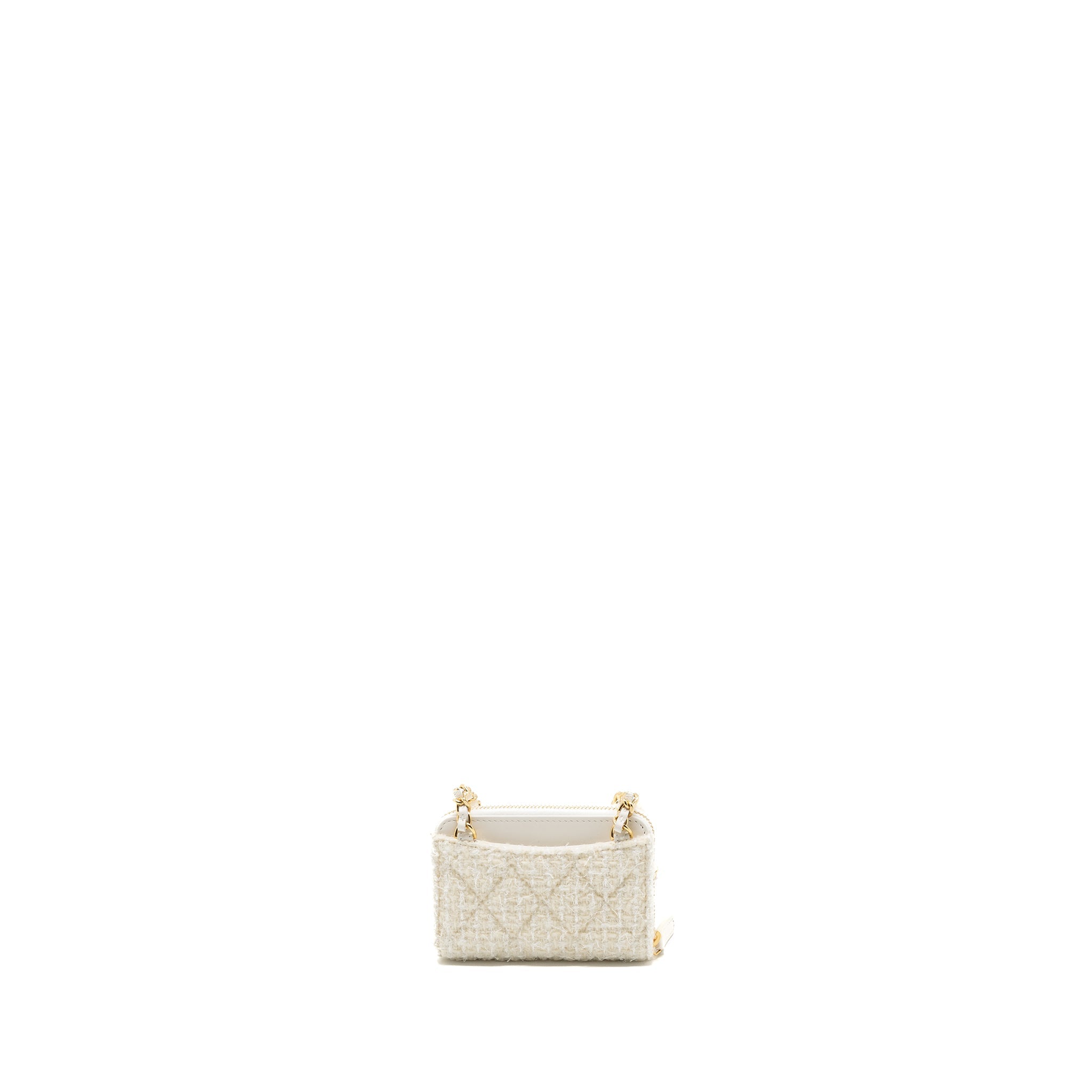 chanel-mini-bow-card-holder-with-chain-tweed-white-lghwmicrochip