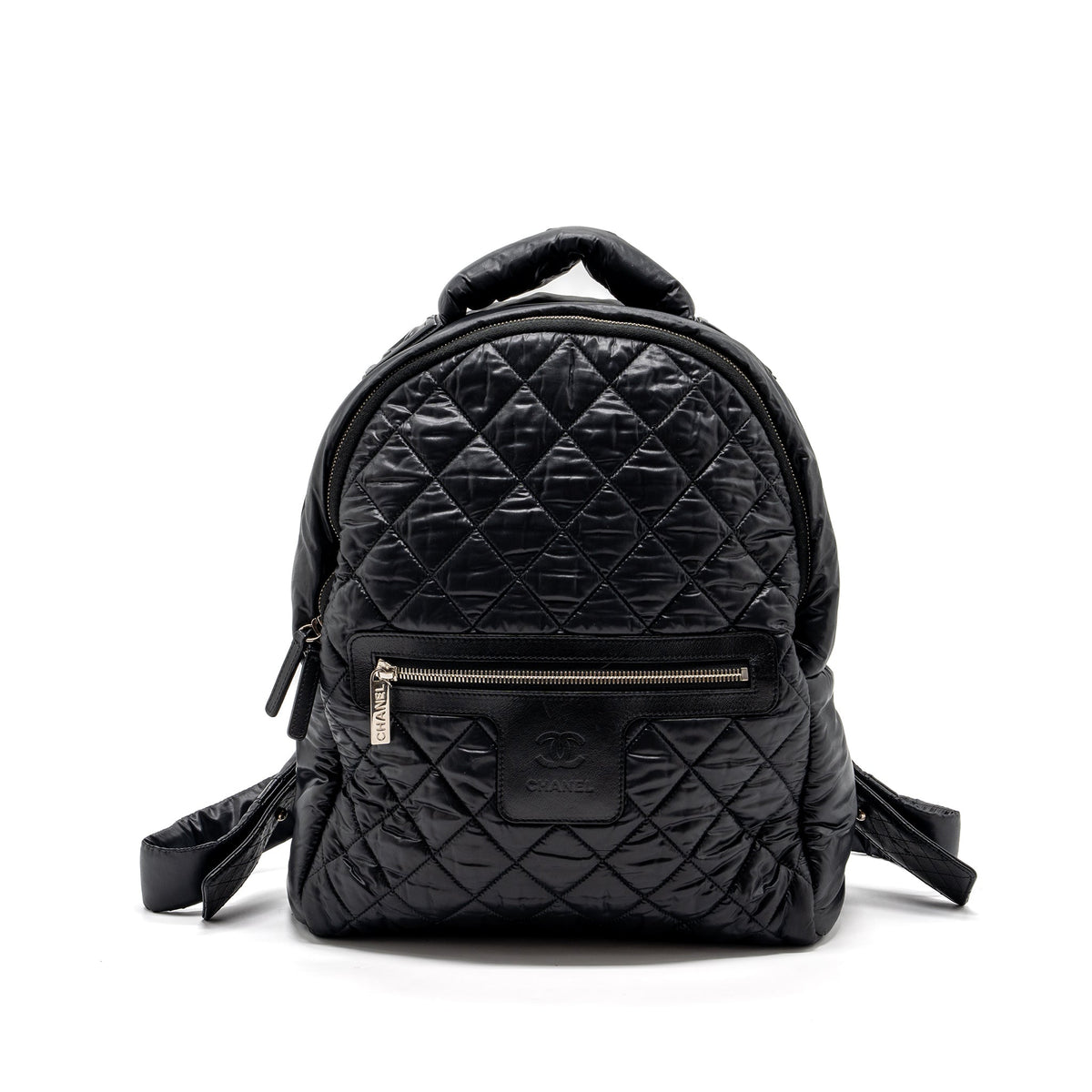 chanel-coco-cocoon-backpack-quilted-nylon-leather-black-ghw