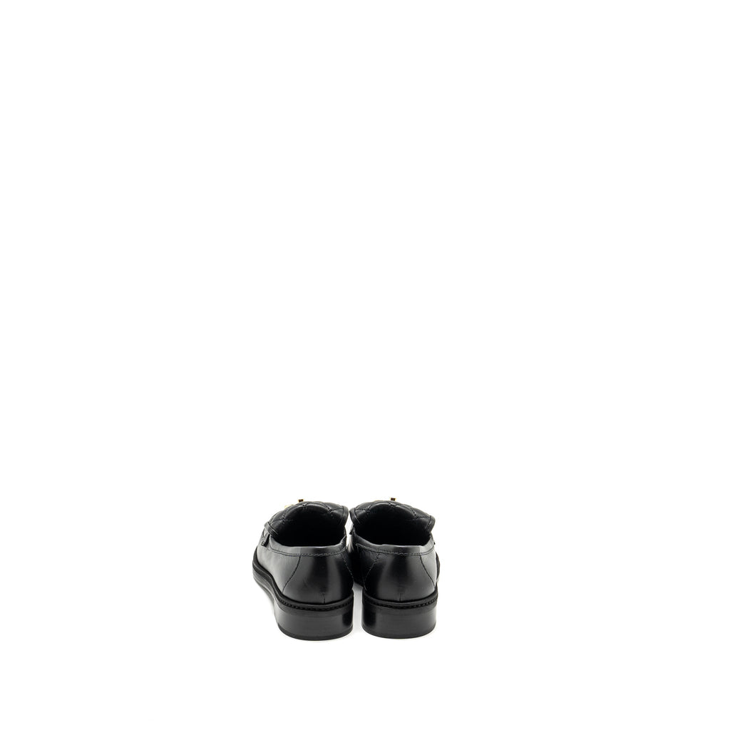 chanel-size-37-cc-turnlock-loafers-quilted-leather-black-lghw