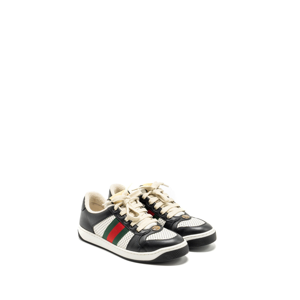 gucci-size-37-5-screener-trainer-sneaker-black-white-multicolour