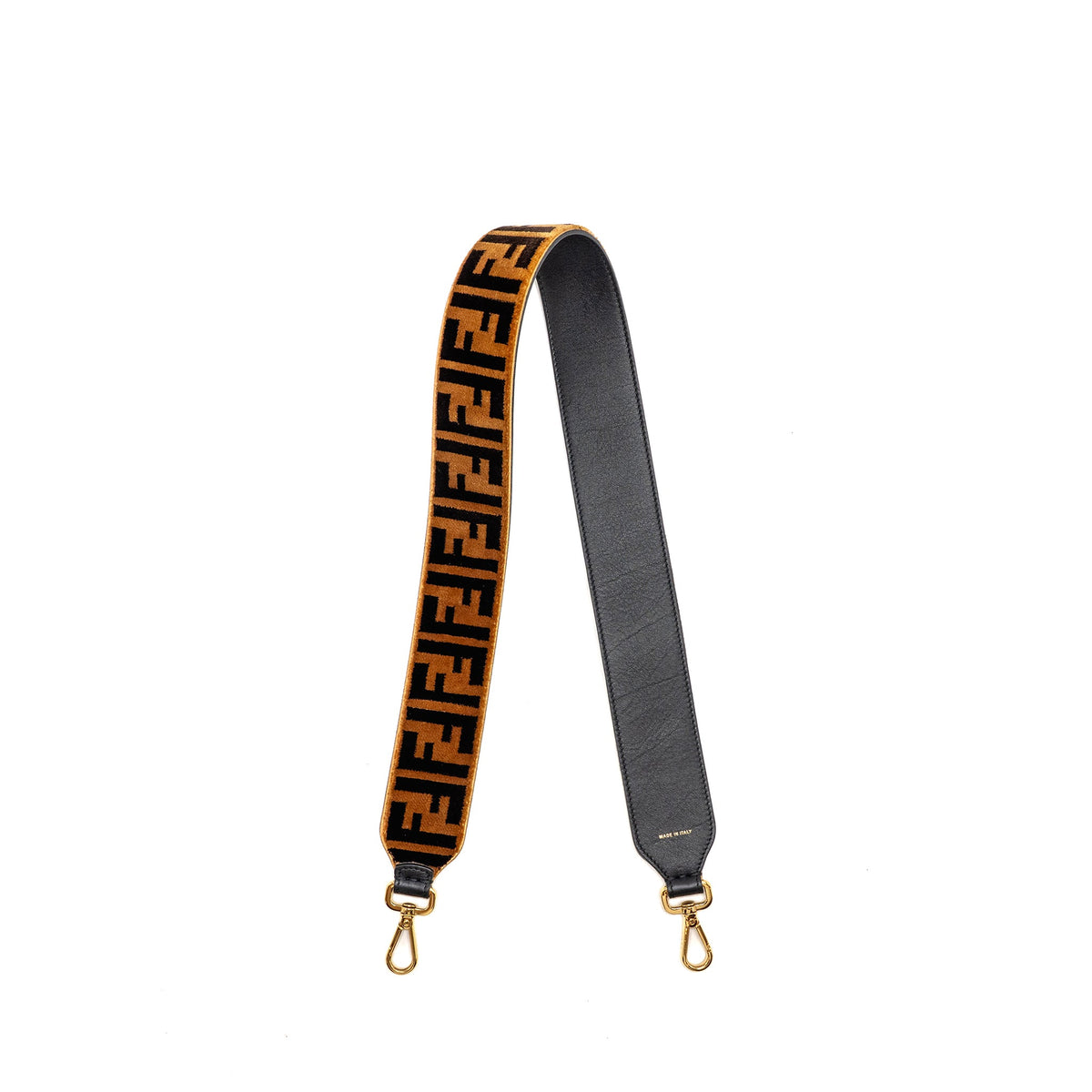 fendi-strap-you-textured-effect-leather-shoulder-strap-brown-ghw-1