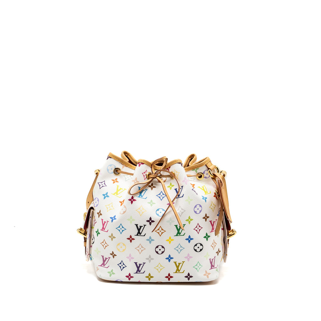 louis-vuitton-petit-noe-white-multicolour-monogram-canvas-ghw