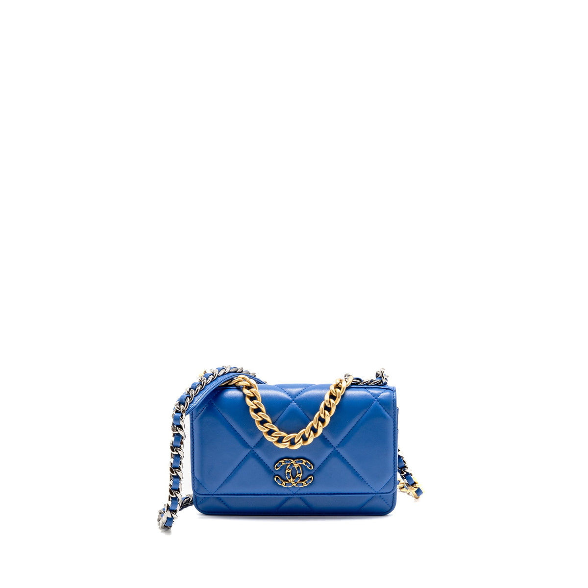chanel-19-wallet-on-chain-lambskin-blue-multicolour-hardware