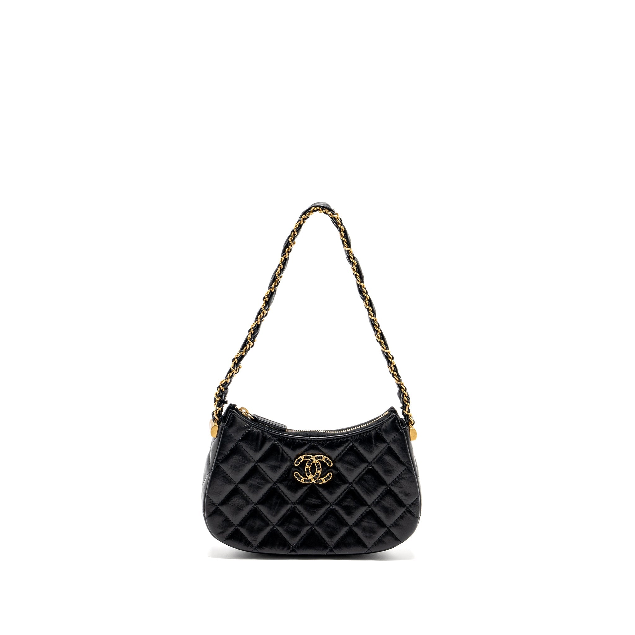 chanel-23k-small-hobo-shoulder-bag-calfskin-black-ghw-microchip-copy-1