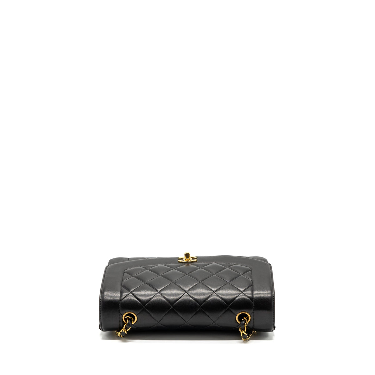 chanel-vintage-diana-flap-bag-lambskin-black-ghw