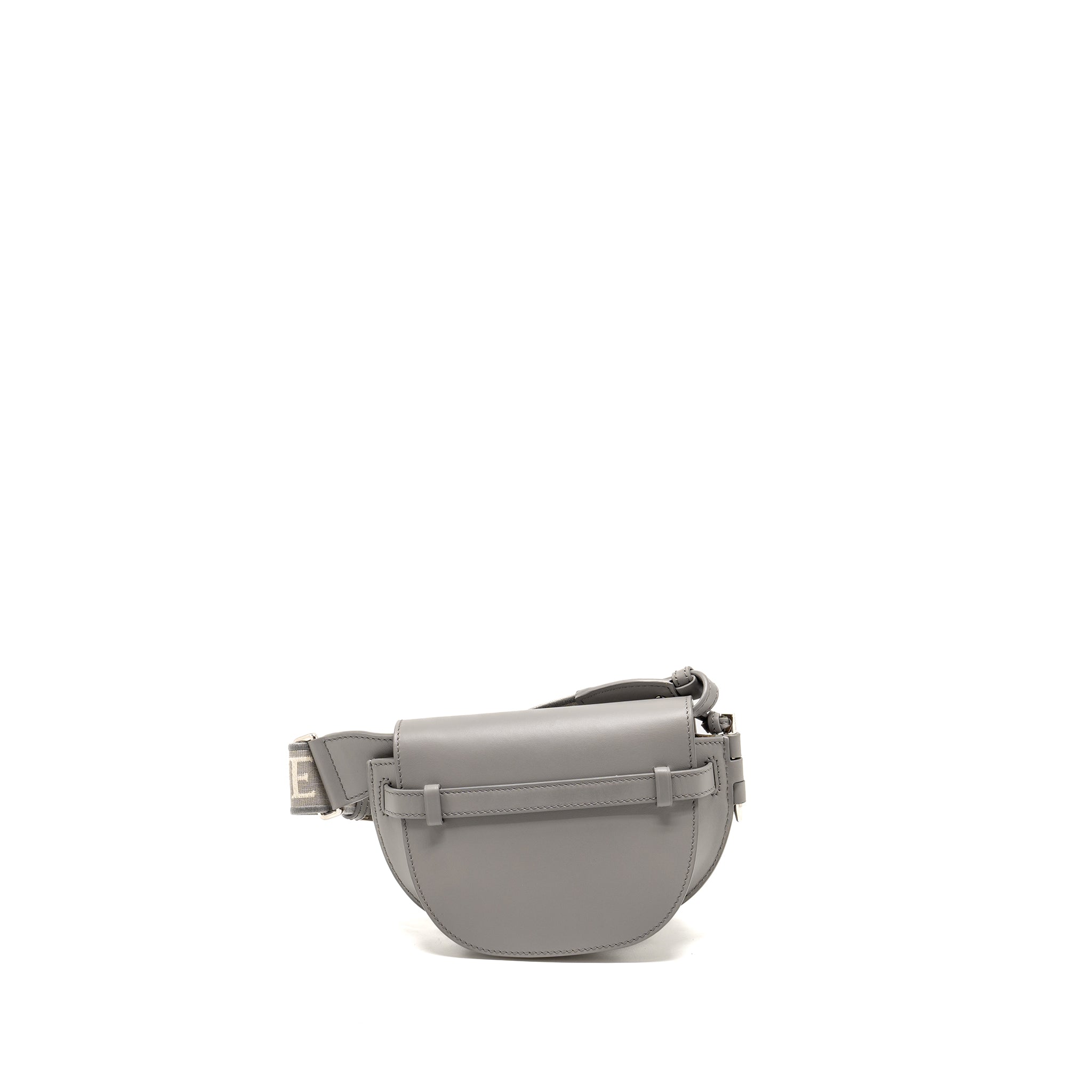loewe-mini-gate-dual-bag-soft-calfskin-jacquard-grey-shw-copy-1