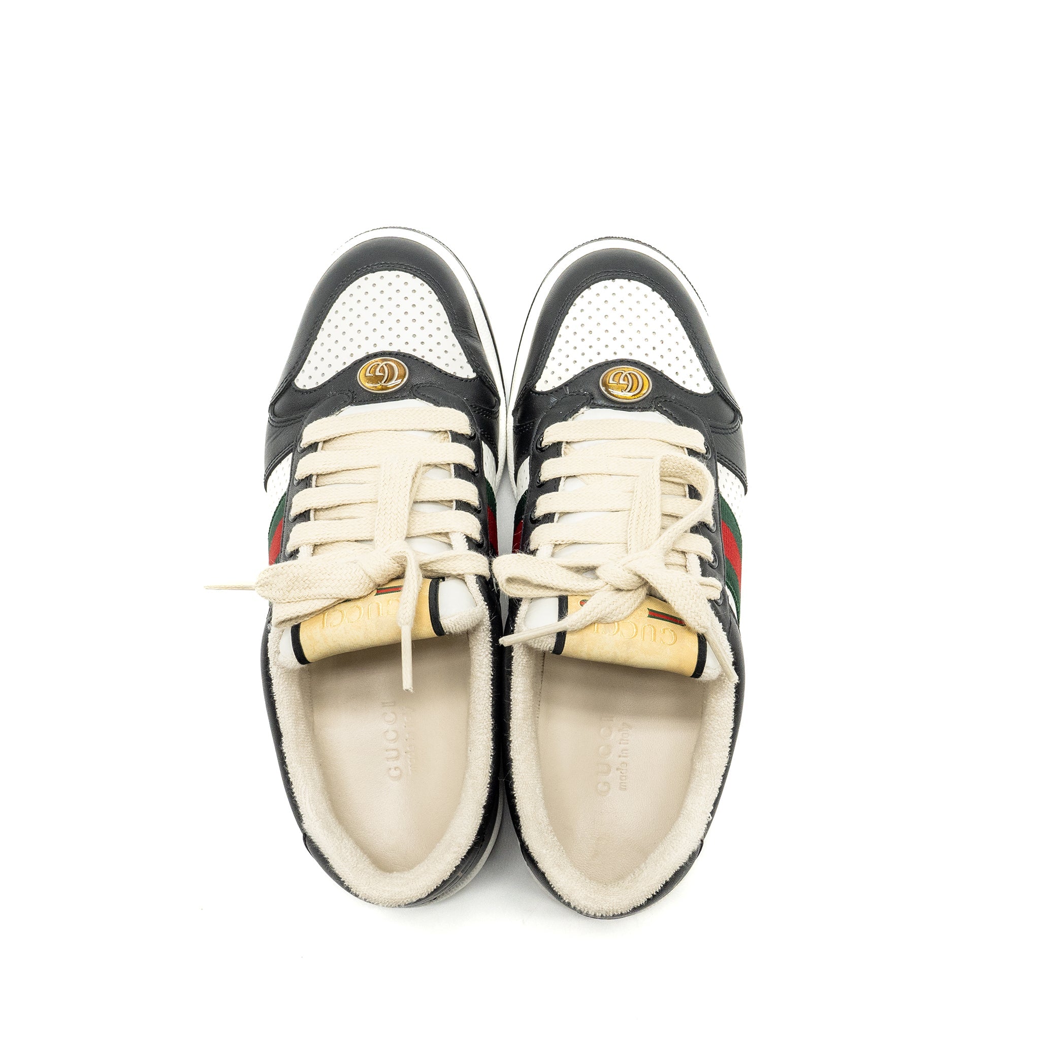 gucci-size-37-5-screener-trainer-sneaker-black-white-multicolour