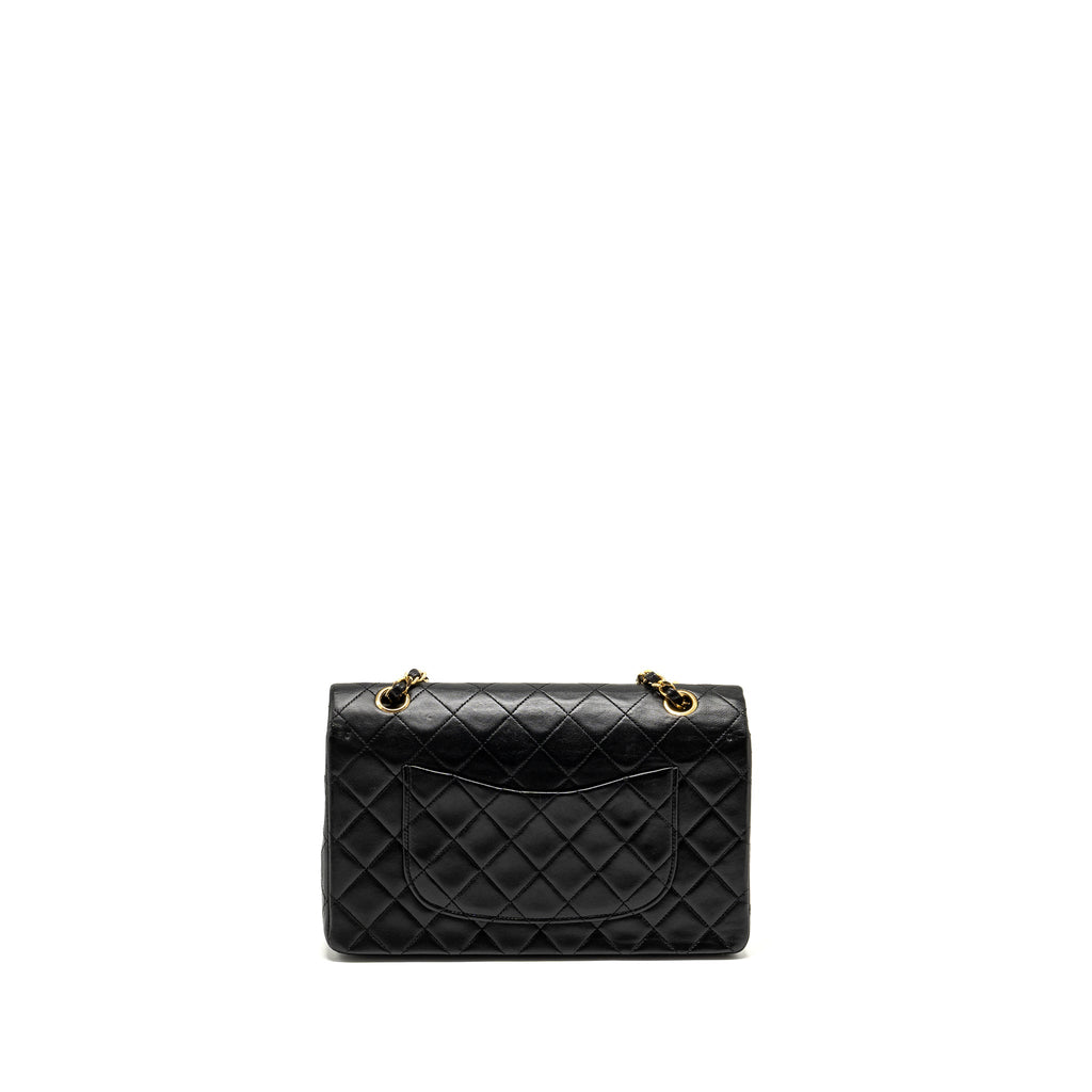 chanel-vintage-medium-classic-double-flap-bag-lambskin-black-ghw