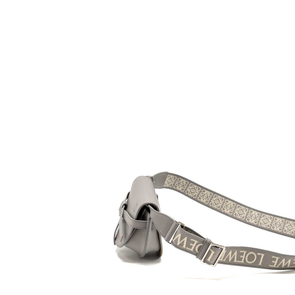 loewe-mini-gate-dual-bag-soft-calfskin-jacquard-grey-shw-copy-1